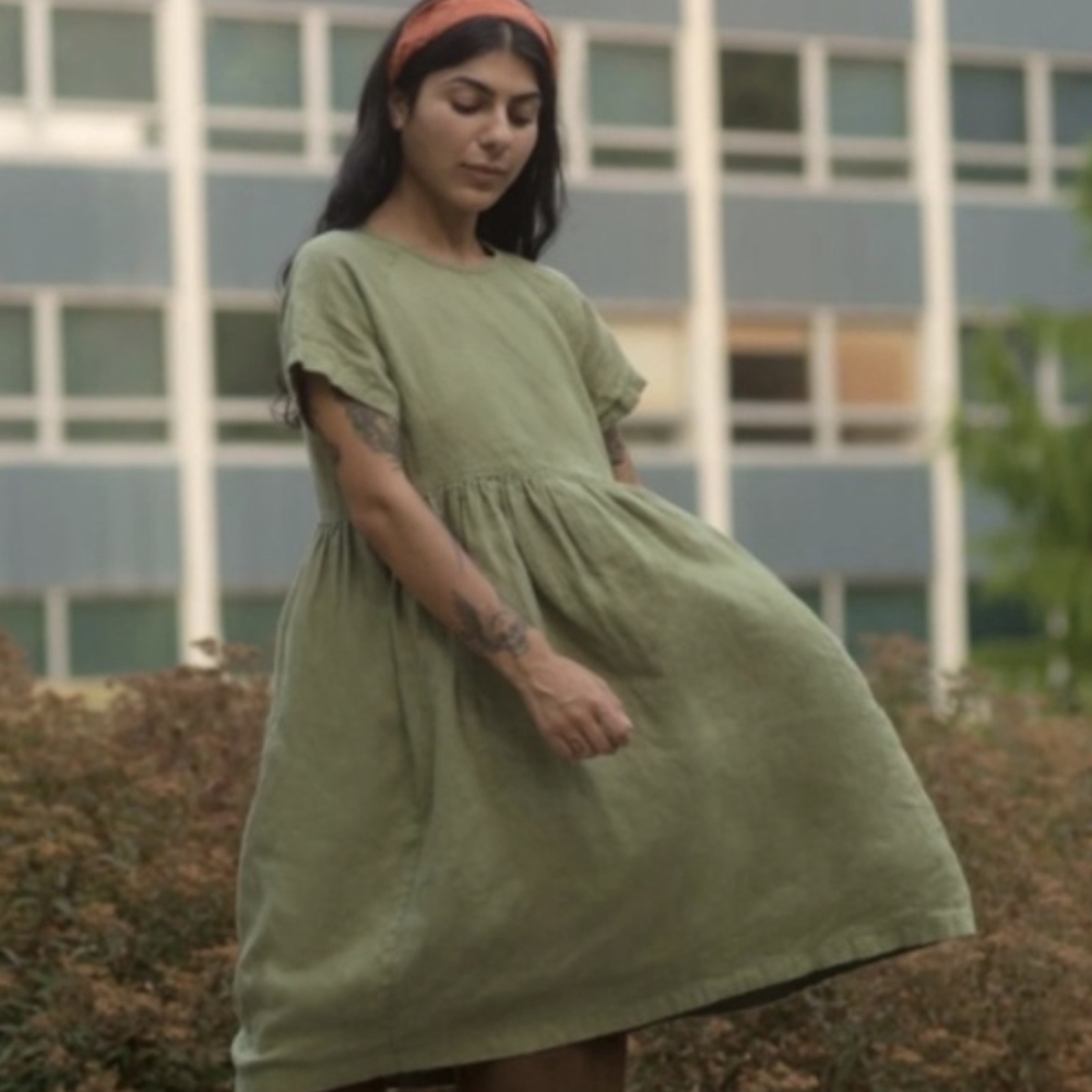 Beaton Linen River Dress